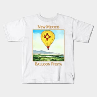 Balloon Fiesta, Albuquerque New Mexico Kids T-Shirt